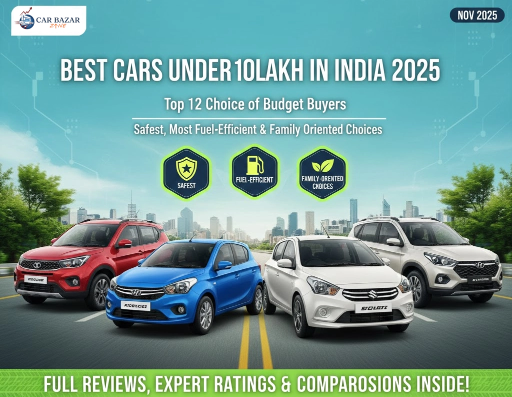 best cars under 10 lakh 2025 India