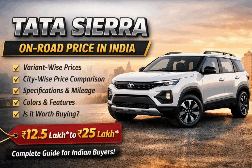Tata Sierra On Road Price