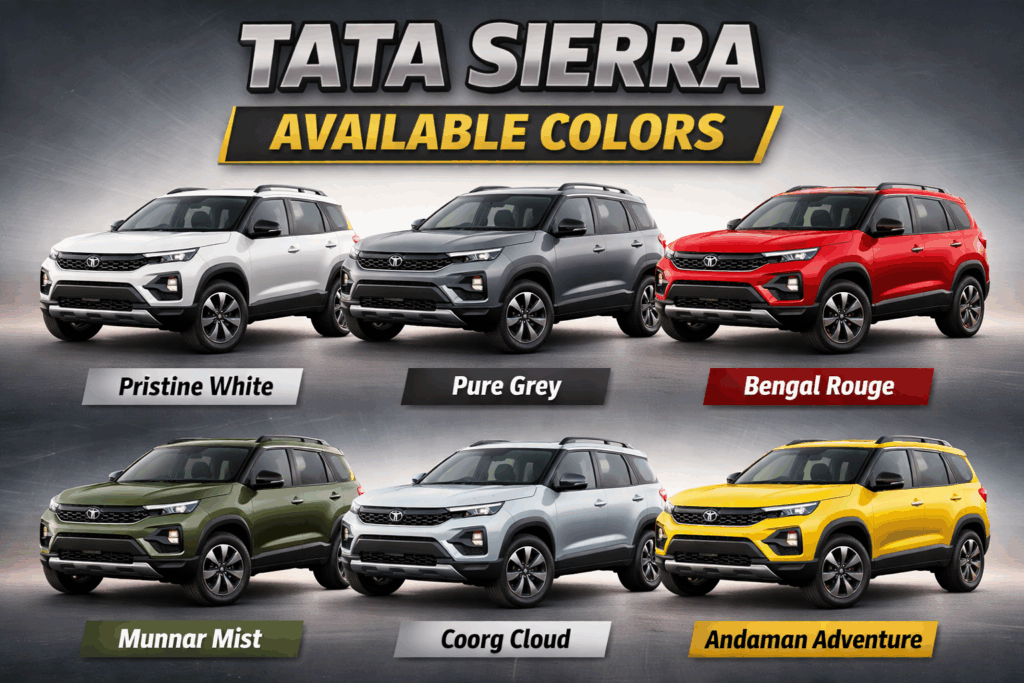 Tata Sierra On Road Price