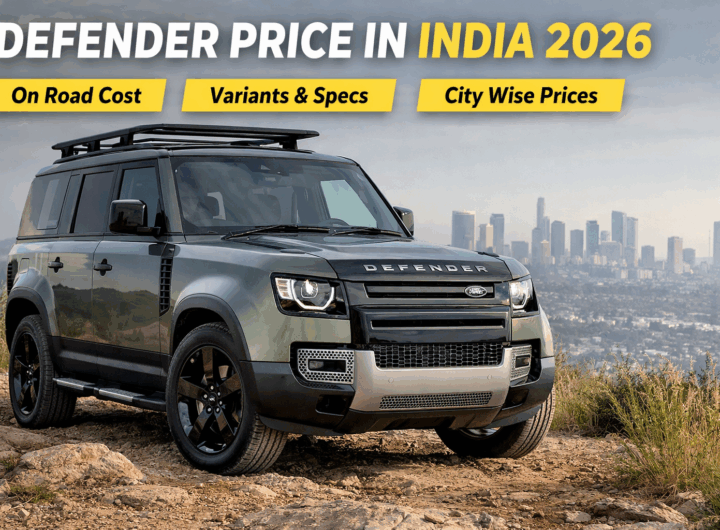 Defender Price in India 2026 – On Road Price, Variants & City Wise Cost