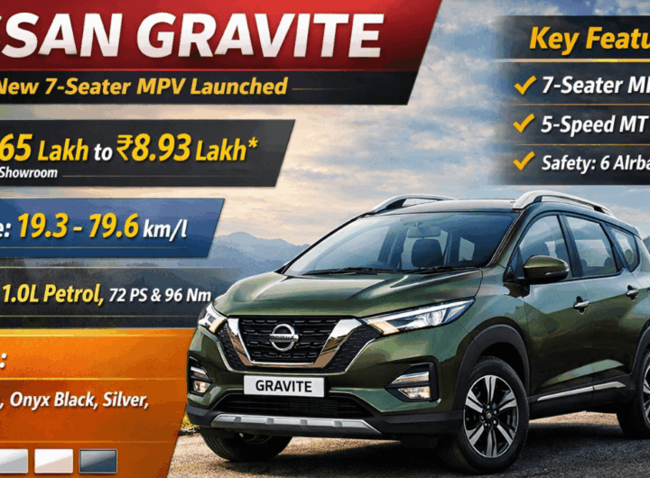 Nissan Gravite Variant-wise Price Officially Revealed: CNG Version in the Works