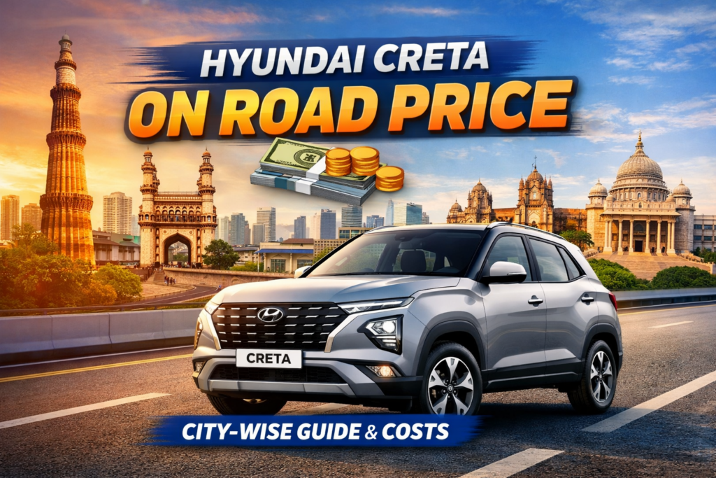 Creta On Road Price in India (2026) – City Wise Price, Variants Features & Buying Guide