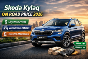 Skoda Kylaq On Road Price 2026 in India: City Wise Price & Variants