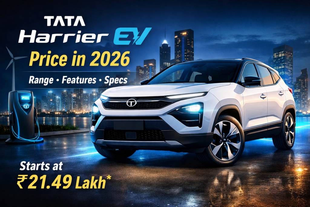 Tata Harrier EV Price in India 2026: Complete Guide with Features, Range & Specs