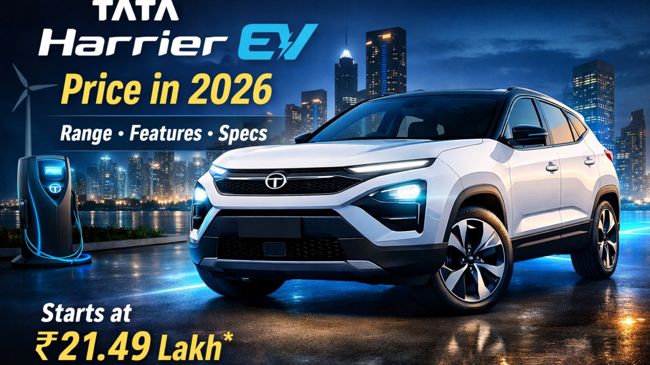 Tata Harrier EV Price in India 2026: Complete Guide with Features, Range & Specs