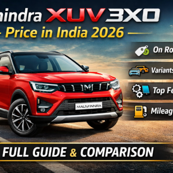 XUV 3XO Price in India 2026: On Road Price, Variants, Features & Mileage